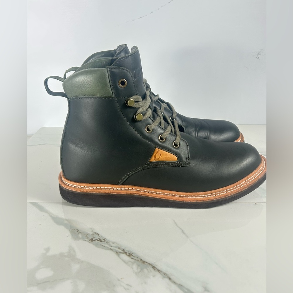 OLUKAI Kilakila Men's Waterproof Leather Boots